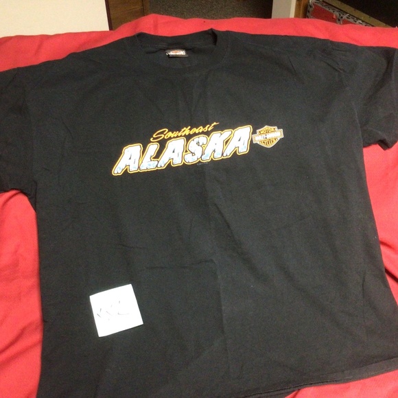 ALASKA, Harley-Davidson tshirt - Picture 1 of 2